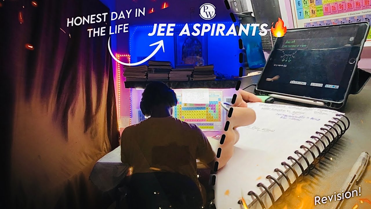 JEE 2025 💀🔥| Revision | Study vlog ~ 10 hours !!