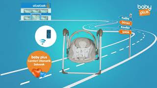 ebebek Kalitesini Takip Et! |  baby plus Comfort Otomatik Salıncak Resimi