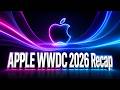 Apple WWDC 2026 Recap Siri AI Apple Intelligence IOS 27 MacOS Golden Gate 