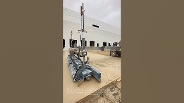 Laser Robot Makes Concrete Perfectly Flat 🤯