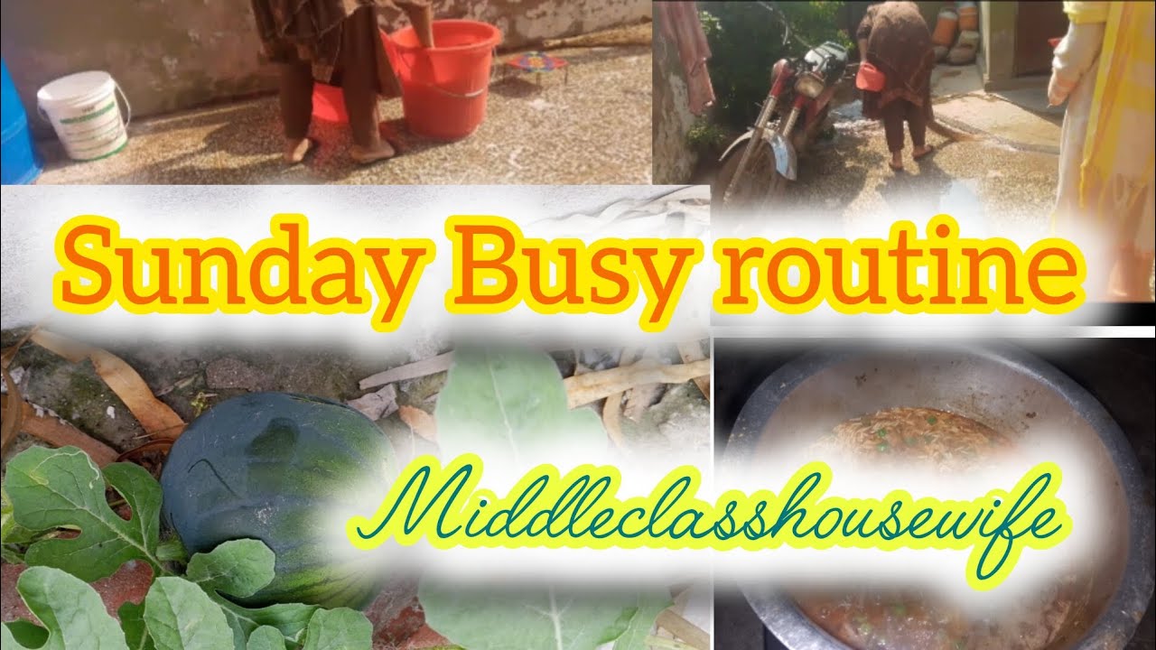 Sunday Busy routine 💫 Middle class house routine vlog 💫
