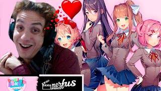 CONTACTO FEMENINO EN SANVALENTIN - doki doki literature club plus - Merfus