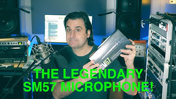 Using the Shure SM57 Microphone in the studio