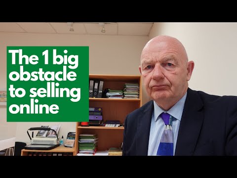 The One, Big Obstacle to Selling Online