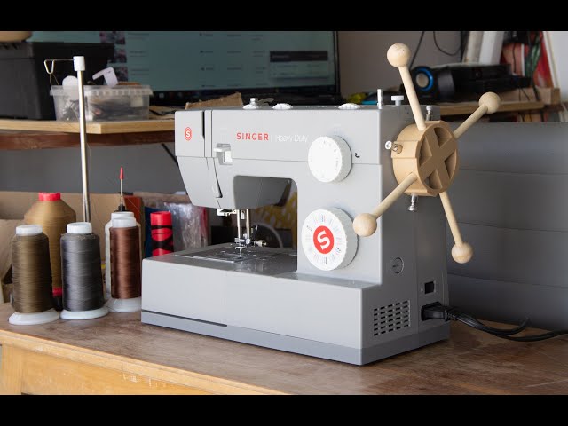 How I Customized My Singer Heavy Duty Sewing Machine for Leather Stitching  - The Granny Wheel Story 