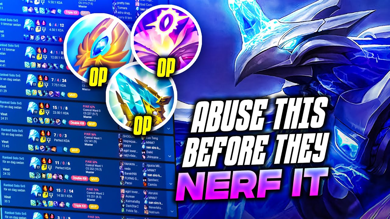 #1 Anivia CAN'T LOSE With The NEW AP Items - The Scaling Is RIDICULOUS!