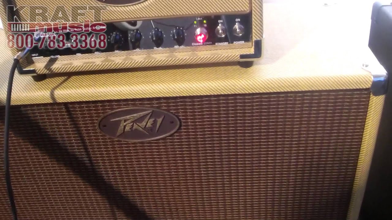 Kraft Music Peavey Classic 20 Mini Head Amplifier Namm 2015