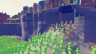 Zombies invaded the Helms Deep & Army Soldier Defend Castle - Totally Accurate Battle Simulator TABS