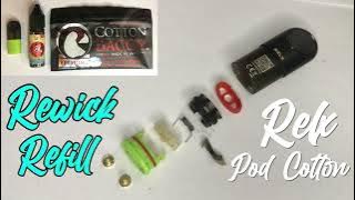 Relx Cotton Pod - Rewick   Refill