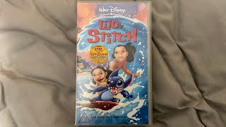 Opening To Lilo Stitch 2003 VHS Australia