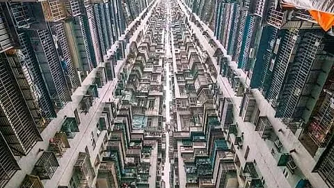 The MONSTER RESIDENTIAL BUILDING IN HONG KONG!