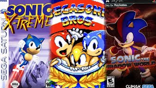 Cancelled Sonic Games