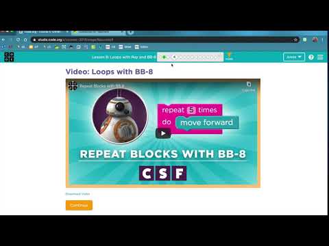2nd Grade Lesson 8: Loops with BB8
