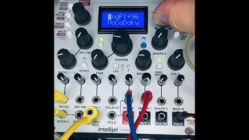 Color bass style part2. w/intellijel Shape Shifter. modular synth eurorack