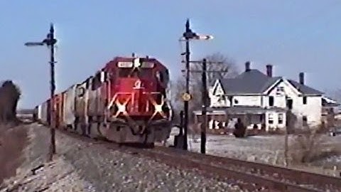 Semaphores & Street Running - CSX Hoosier Subdivision Part 2