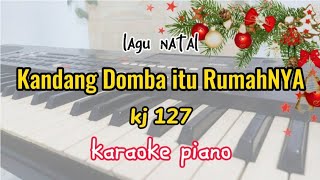 Kandang Domba itu RumahNYA - KJ 127 - Karaoke Lagu Natal