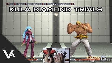 The King of Fighters XIV / 14 Trial Mode - Kula Diamond (1080p 60fps)