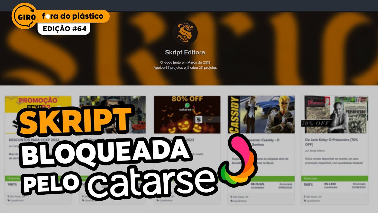 SKRIPT BLOQUEADA DO CATARSE, ENTENDA!