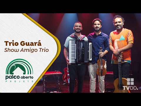 Cover Palco Aberto - Trio Guará - Show Amigo Trio
