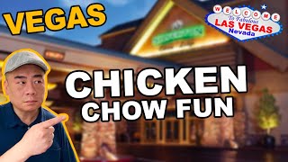 Chicken Chow Fun at WuHu Noodles, Silverton Casino. Las Vegas