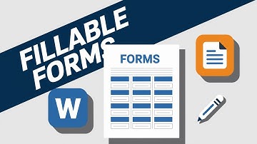 How to Create Fillable Forms in Word with Developer Tools | Make a Word Document Fillable [GUIDE]