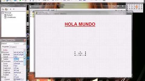Delphi - Programa Hola Mundo