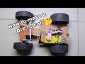 A diy Rc car making