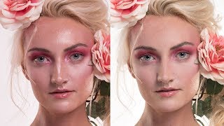 Photoshop | How to Remove  Hot Spots and Fix Oily Skin