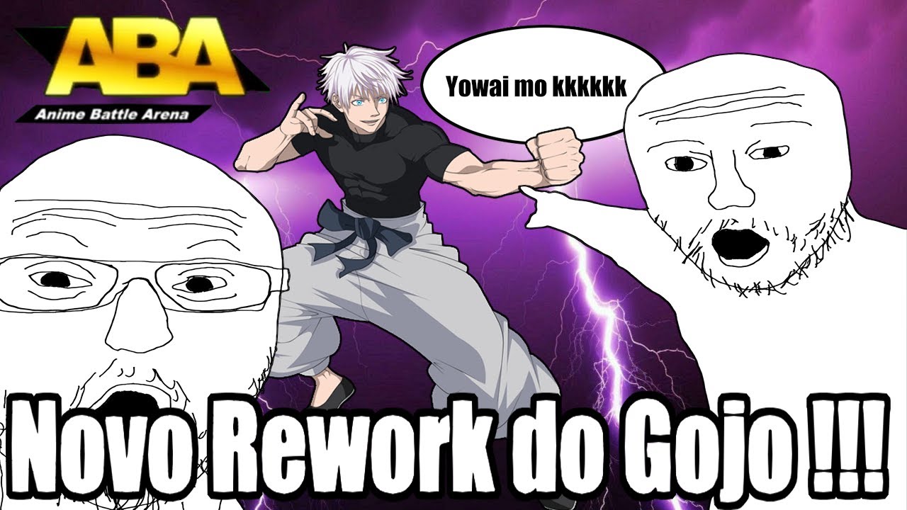 ABA | Comparação Gojo *PRÉ-REWORK* e Gojo *REWORK* (Primeiras ...