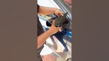 Batman mirror cover fitting in baleno