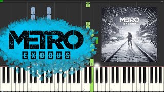 Metro Exodus - Official Title Sequence | Synthesia | Piano Tutorial