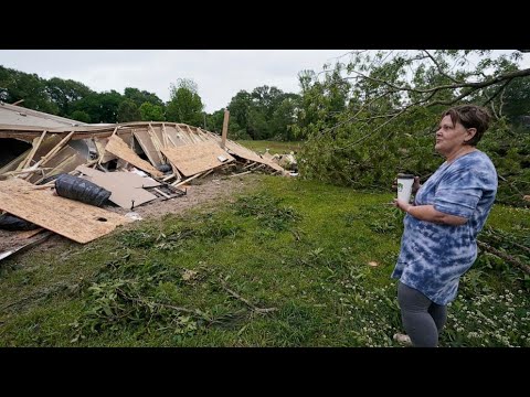 Storms spawn twisters in Mississippi, kill driver in Georgia