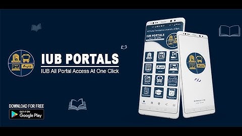 How to Use IUB Portals Application For Students on Android Mobile || IUB University || iub app