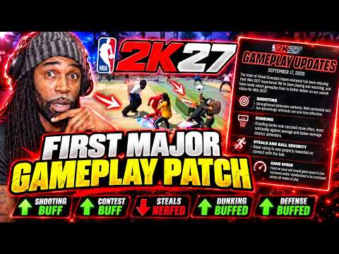 2K JUST DROPPED THE FIRST MAJOR GAMEPLAY PATCH… EVERYTHING CHANGED! | NBA 2K27