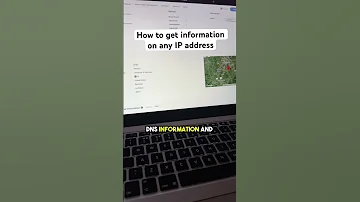 How To Get Information On Any IP Address 