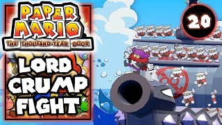 Lord Crump Fight - Paper Mario The Thousand Year Door - Walkthrough Part 20