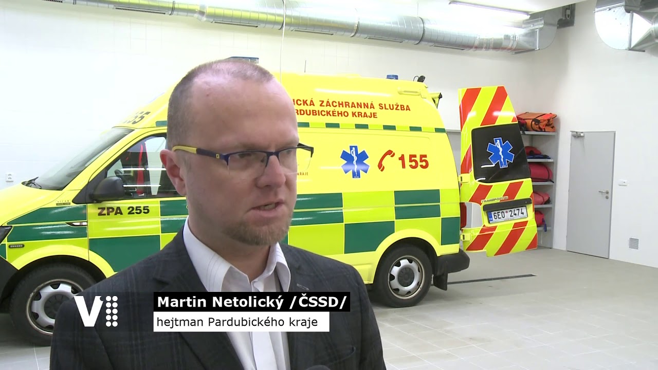 Chrudim má novou výjezdovou základnu záchranky
