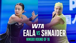Alexandra Eala vs. Diana Shnaider | 2026 Ningbo Round of 16 | WTA Match Highlights