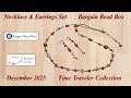 Necklace & Earrings Set | Bargain Bead Box | December 2025 | Time Traveler Collection #beading