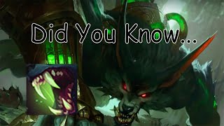 Did You Know (Warwick Q)