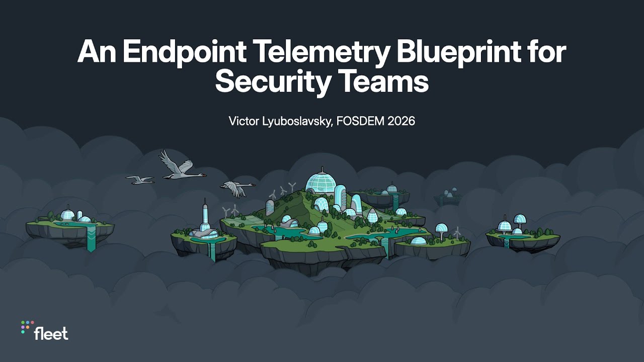 An Endpoint Telemetry Blueprint for Security Teams - YouTube