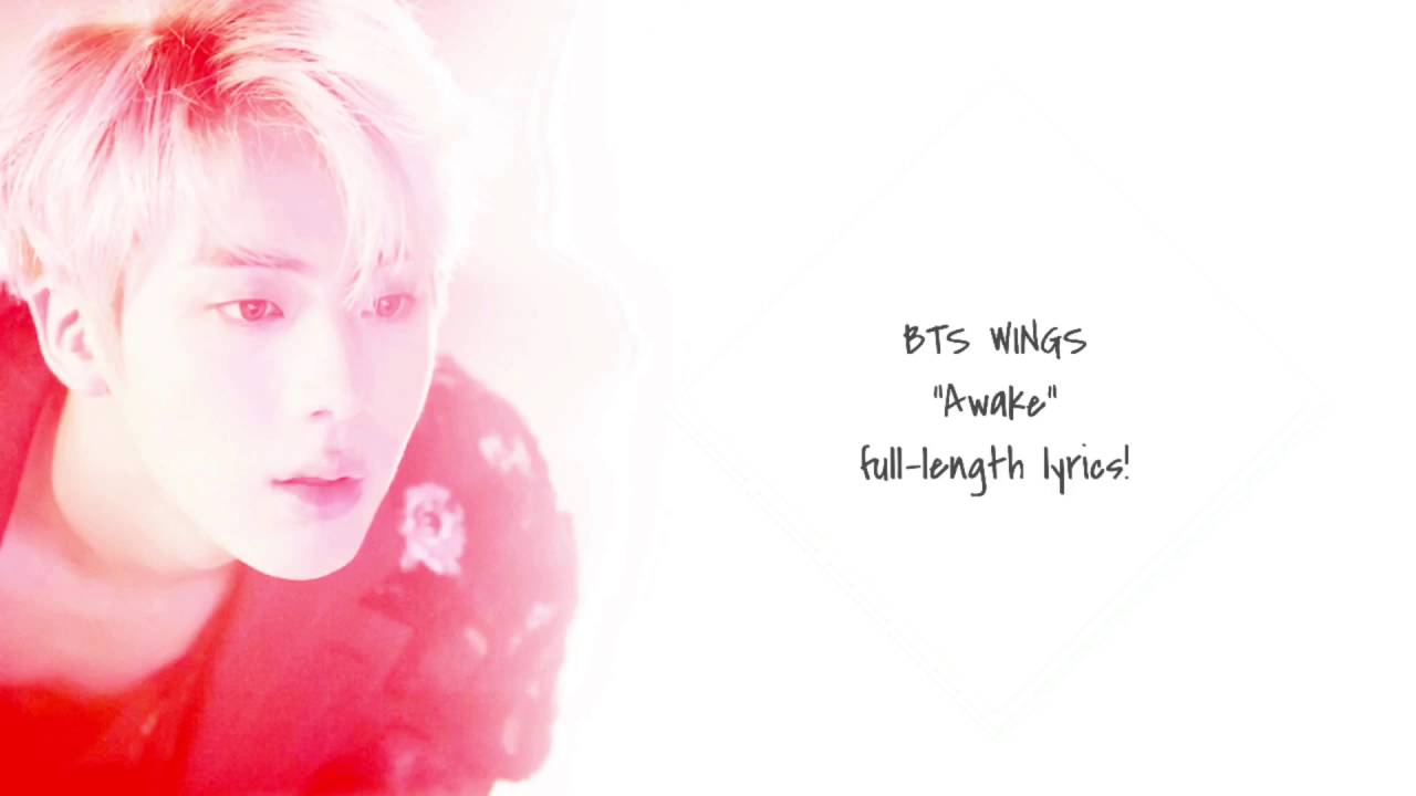 BTS (JIN) - "AWAKE" LYRICS (방탄소년던, 진 "AWAKE" 가사) [HAN ...