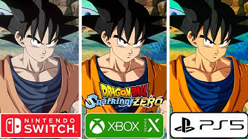 Dragon Ball Sparking Zero Nintendo Switch vs PS5 vs Xbox Series X Graphics Comparison