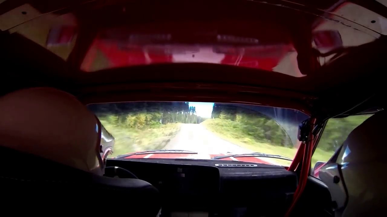 Rally Hedemarken 2017 Lars Andersson / Peder Johansson SS 7 Rokosjøen 2