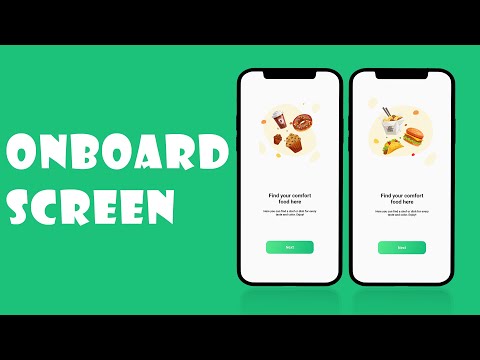Flutter Onboarding Screen - Food App Flutter - Episode 1
