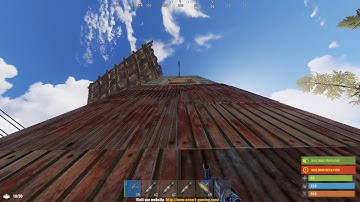 Rust Base Tour Invisible Ladder Glitch