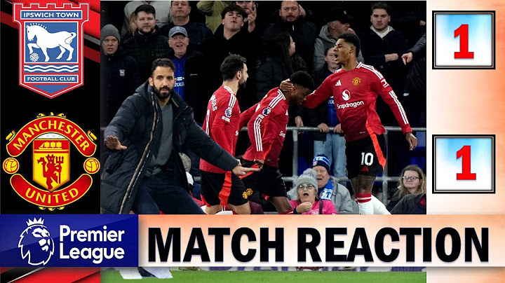 Amorim First Game Ends Level !!! Ipswich Town 1 - 1 Manchester United | Match Reaction !!