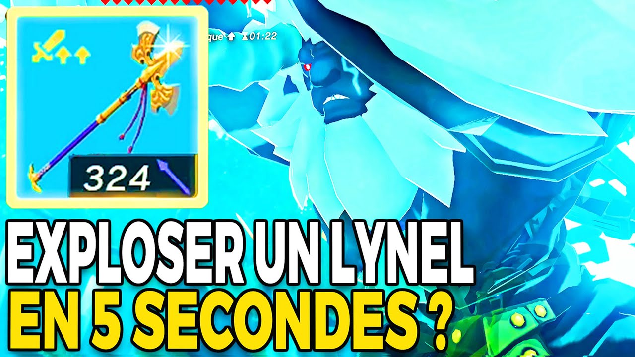 VAINCRE UN LYNEL EN 5 SECONDES? (TEARS OF THE KINGDOM) ZELDA TOTK