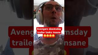 Avengers Doomsday trailer is INSANE!! #shorts #Marvel #Reaction
