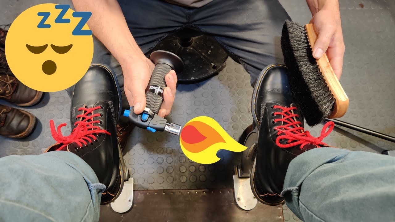 NEVER BEFORE SEEN!!! ANGELO SHOE SHINE ASMR YouTube